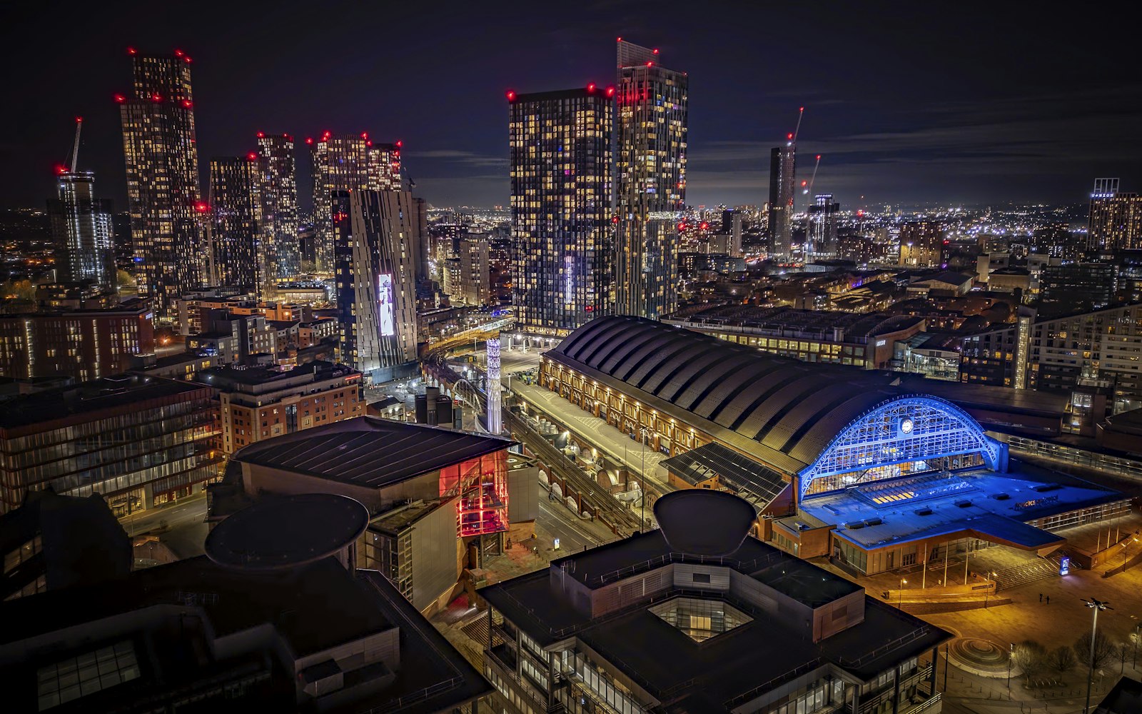 Manchester skyline
