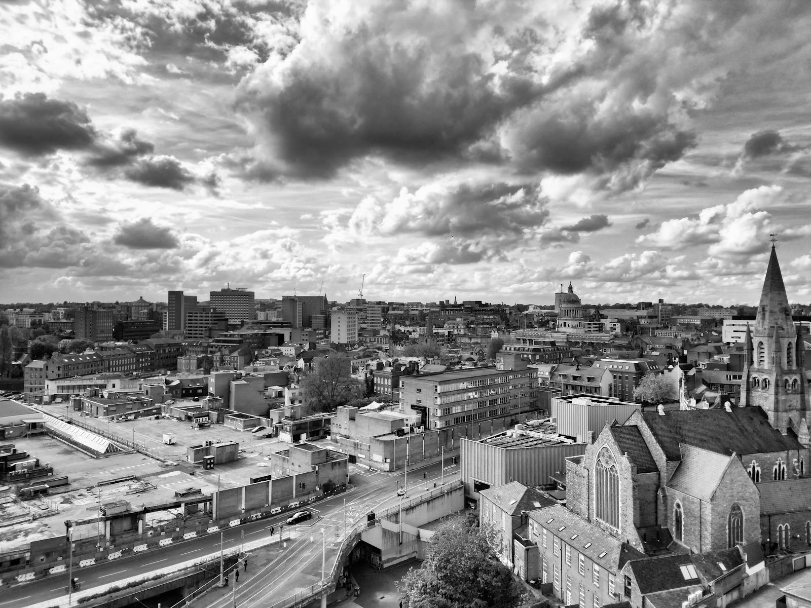 Nottingham skyline